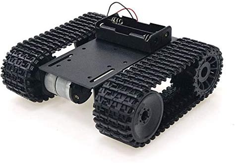 szdoit smart rc metal robot tank car chassis|Amazon.com: SZDoit 2021 Updated RC Metal Robot Tank Car .